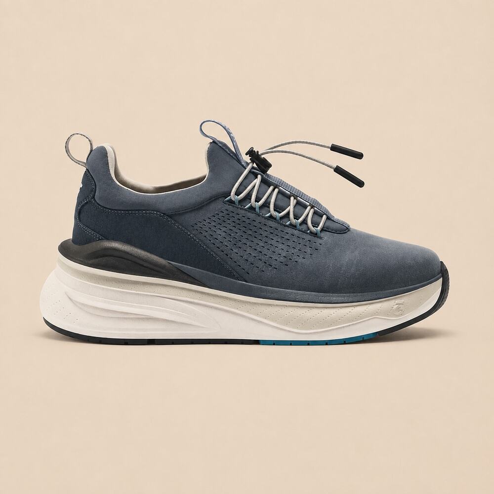 Clove Unisex Forte Storm Blue Fog Gray Nursing Sneakers Size W 9 W 7.5
